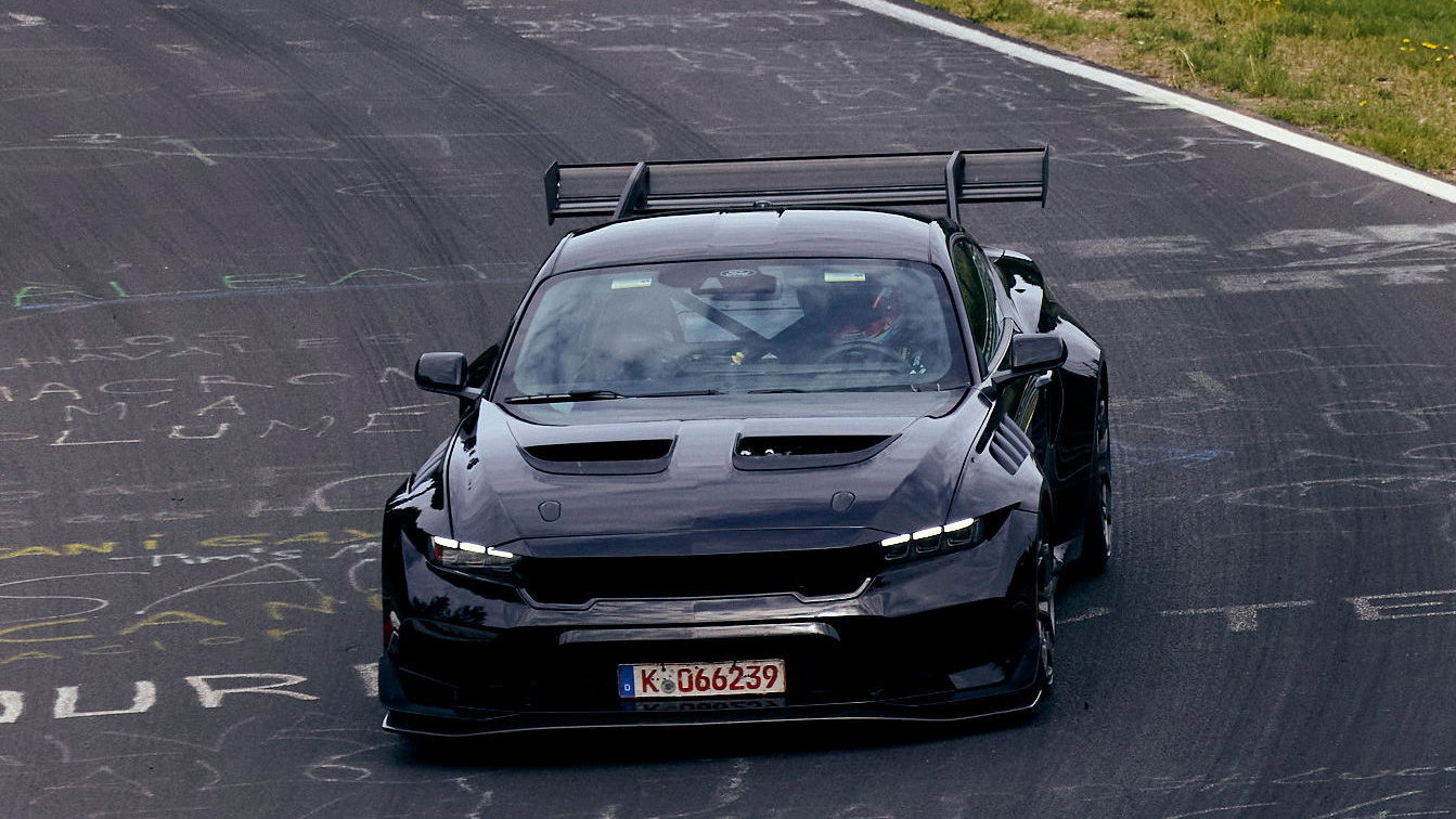 Ford Mustang GTD laps the Nürburgring